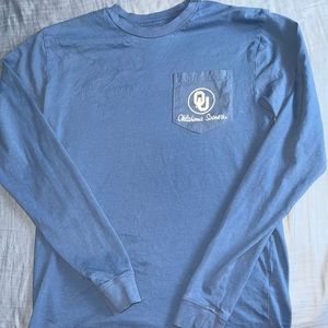 blue ou long sleeve